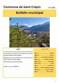 Bulletin Municipal 2020