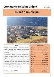 Bulletin 2021