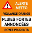 Alerte orange