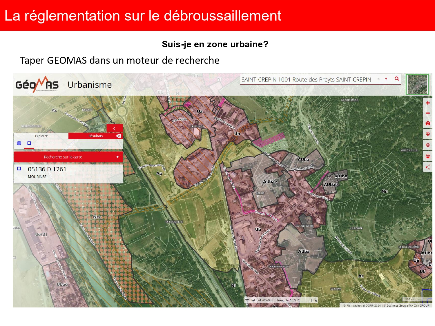 réunion publique OLD