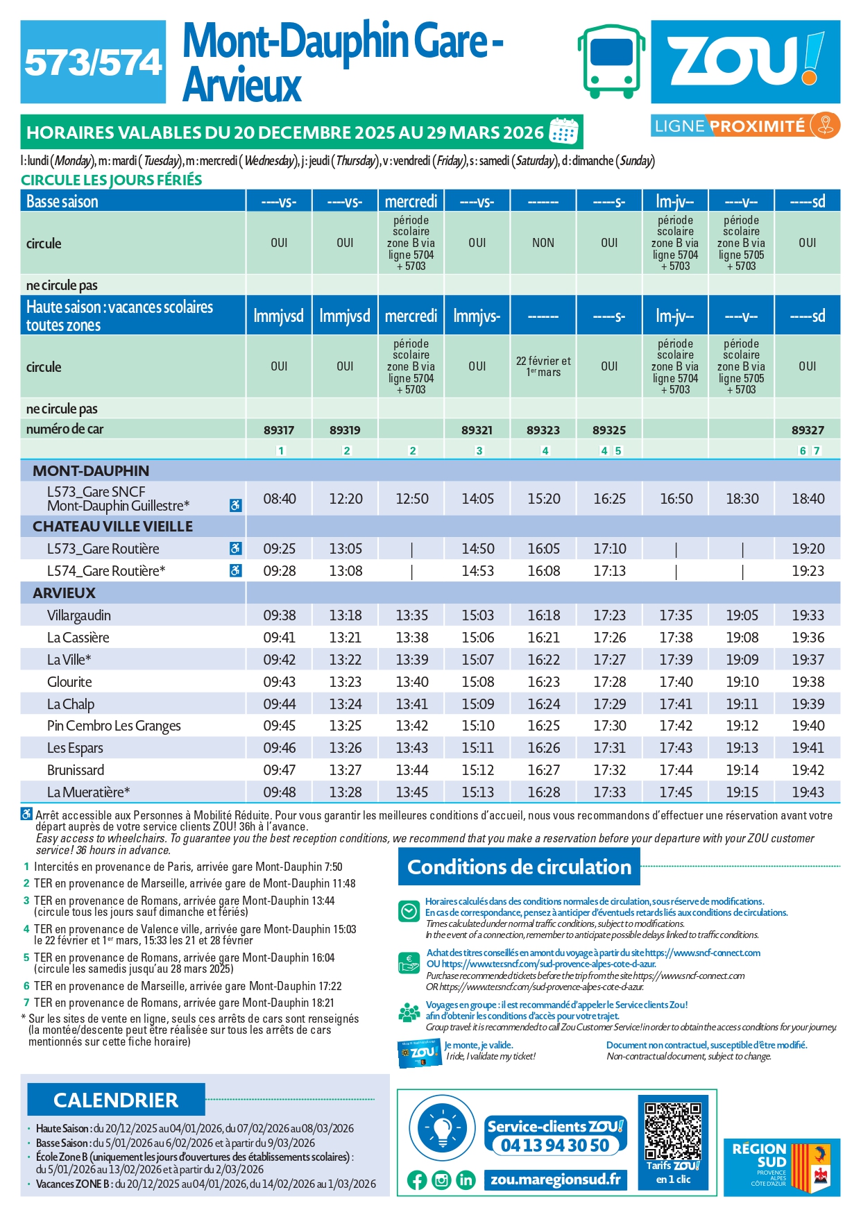 Navette Arvieux Navette Arvieux
