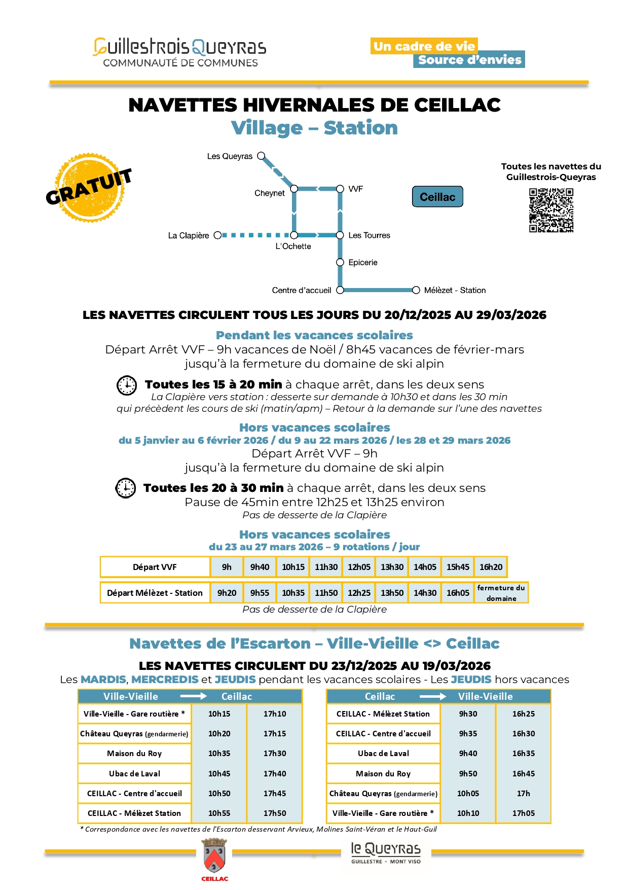 navettes Ceillac navettes Ceillac