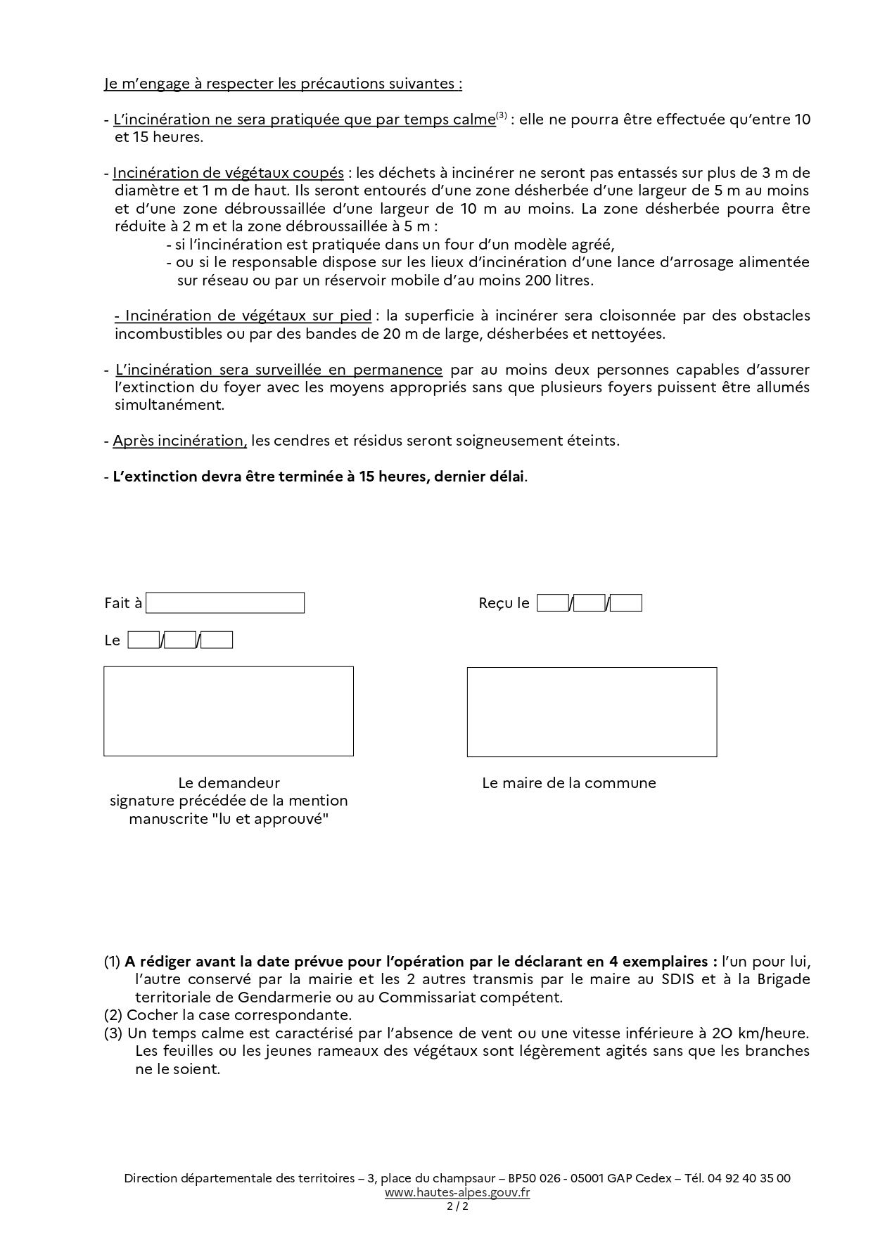 emploi du feu 2