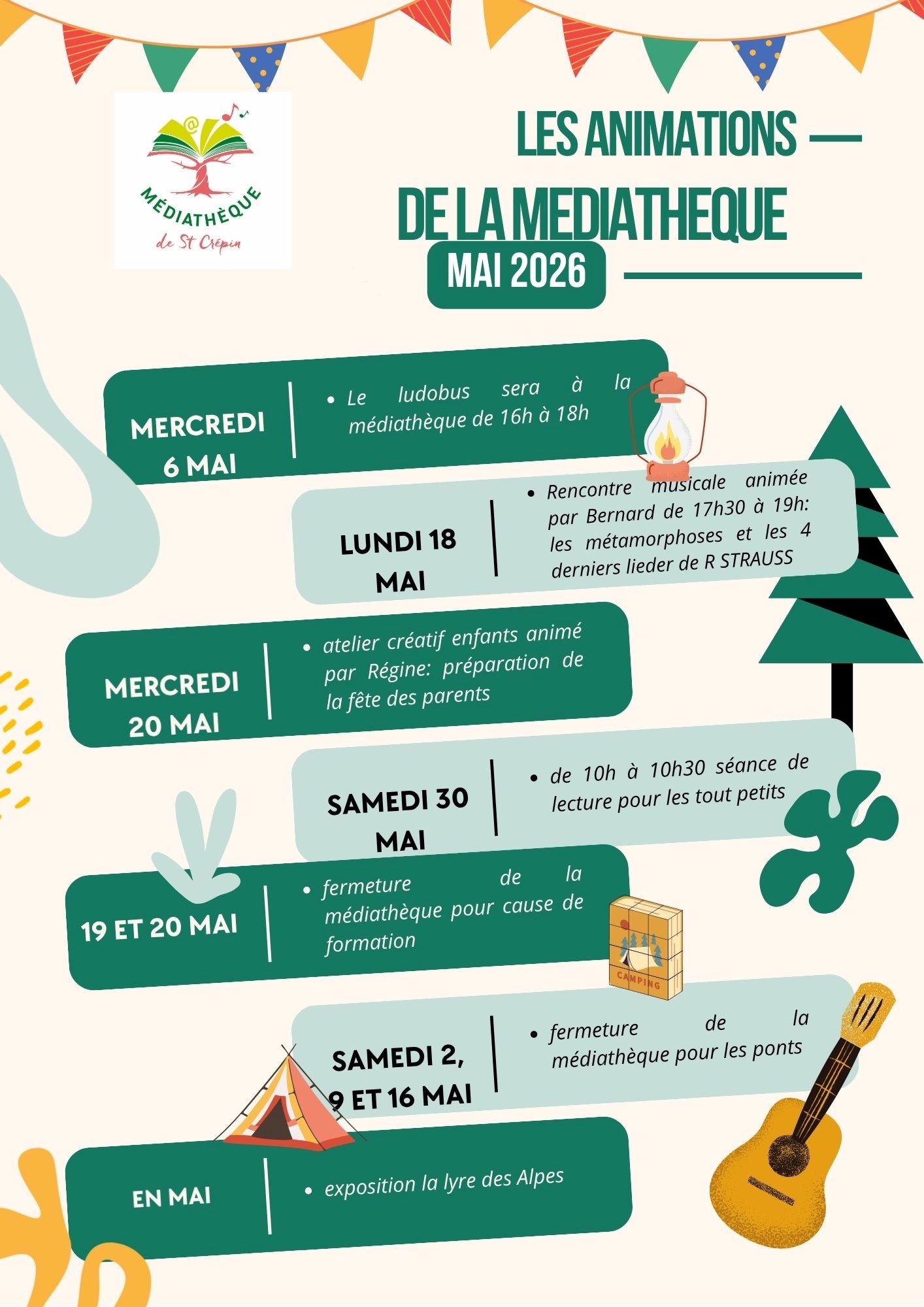 animations médiathèque