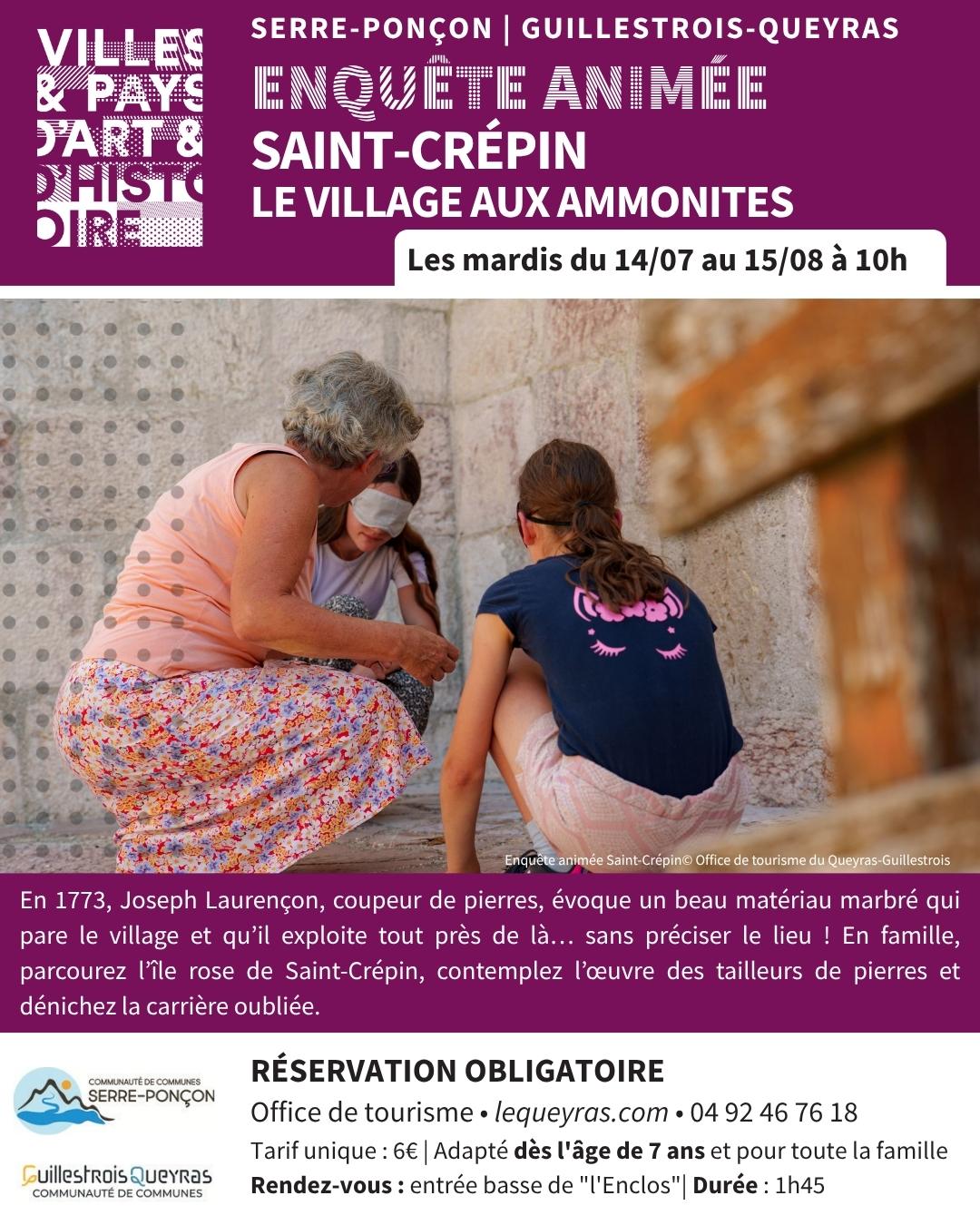 enquête Saint-Crépin enquête Saint-Crépin