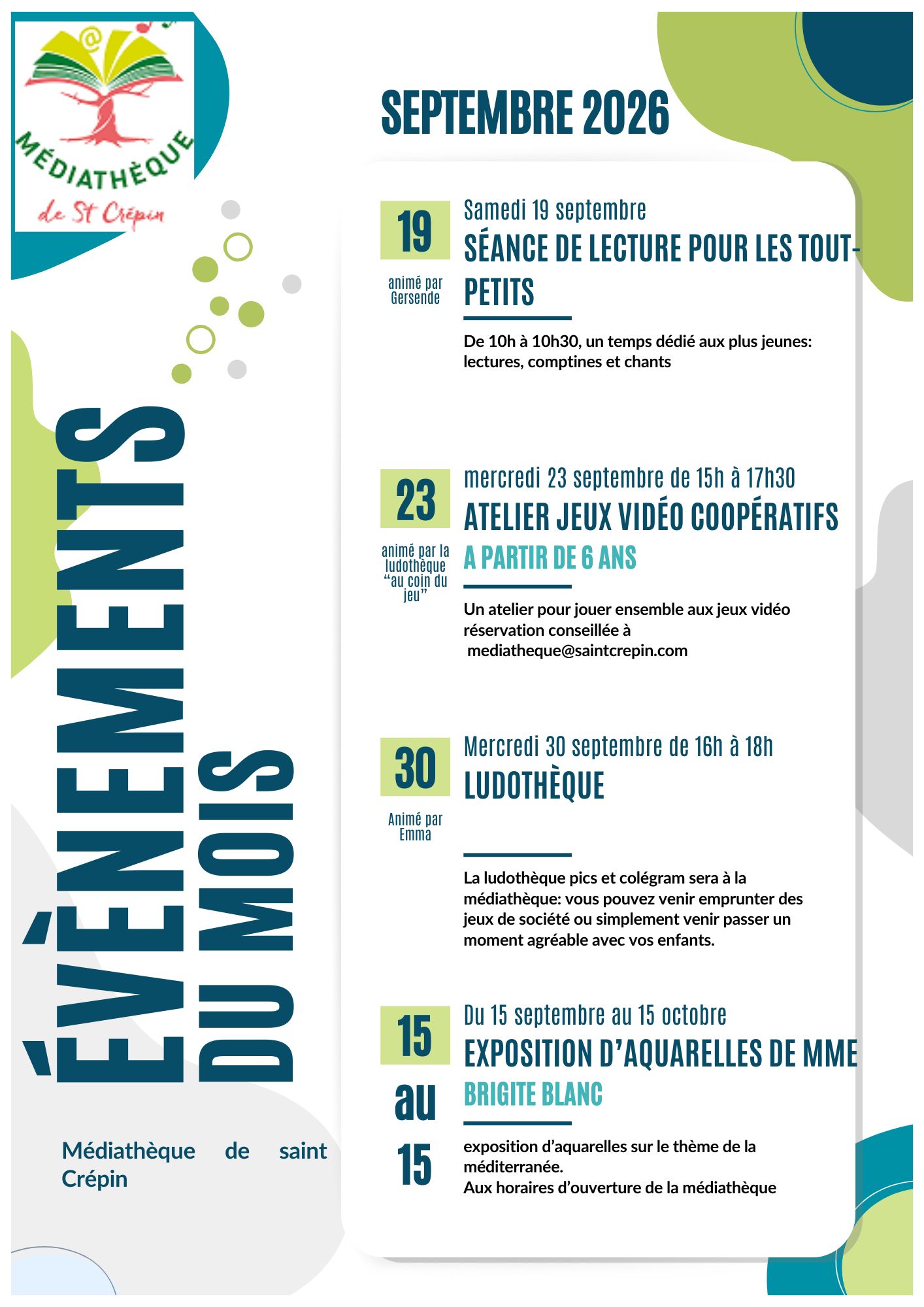 médiathèque médiathèque